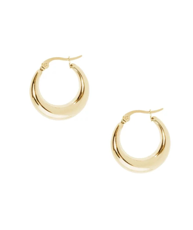 Dominique Hoop Gold