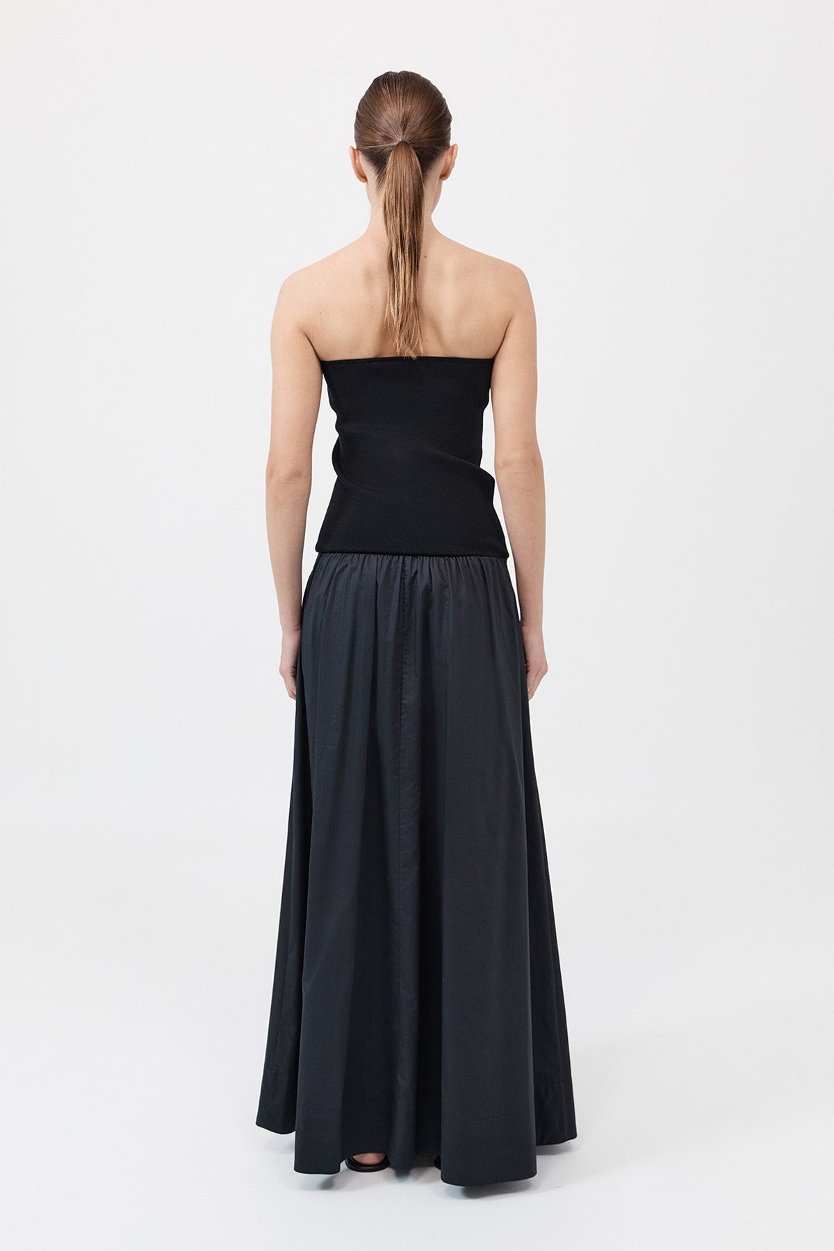 Strapless Dress 抹胸連身裙 - 黑色