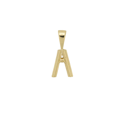 Pyramid Initial Necklace Charm 金字塔初始字母吊飾